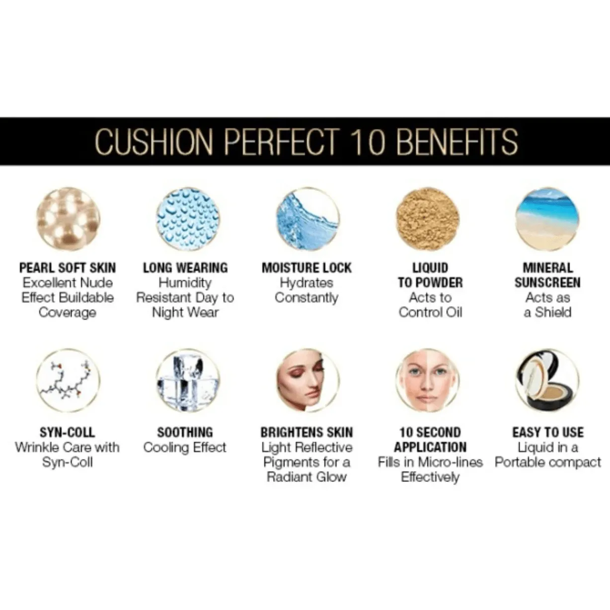 10 Collagen Cushion Compact Supreme Serum Foundation