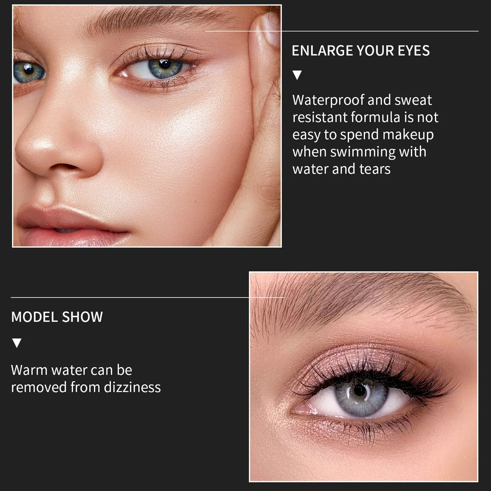 4D Silk Fiber Lash Mascara Volume Booster Lash Primer Mascara Lash Primer Eyeliner Mascara For Lifting Curling Multiplying