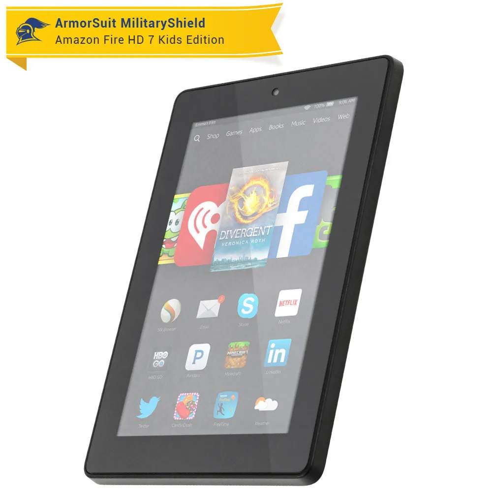 Amazon Fire HD 7 Kids Edition / HD 7 (2014)  Anti-Glare (Matte) Screen Protector