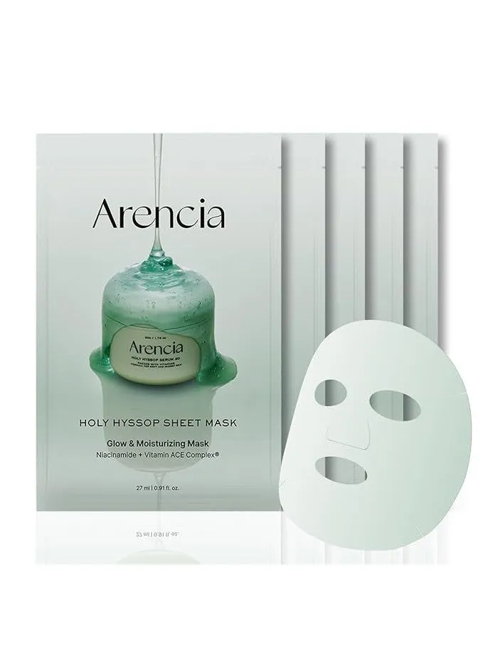 ARENCIA Holy Hyssop Sheet Mask