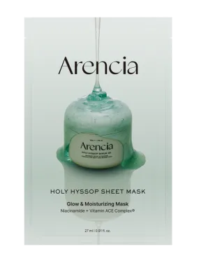 ARENCIA Holy Hyssop Sheet Mask