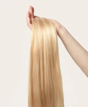 Beach Blonde Highlighted, 20" Classic Clip-In Hair Extensions, P613/18 | 220g