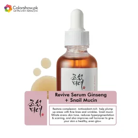 BEAUTY OF JOSEON Revive Serum Ginseng   Snail Mucin