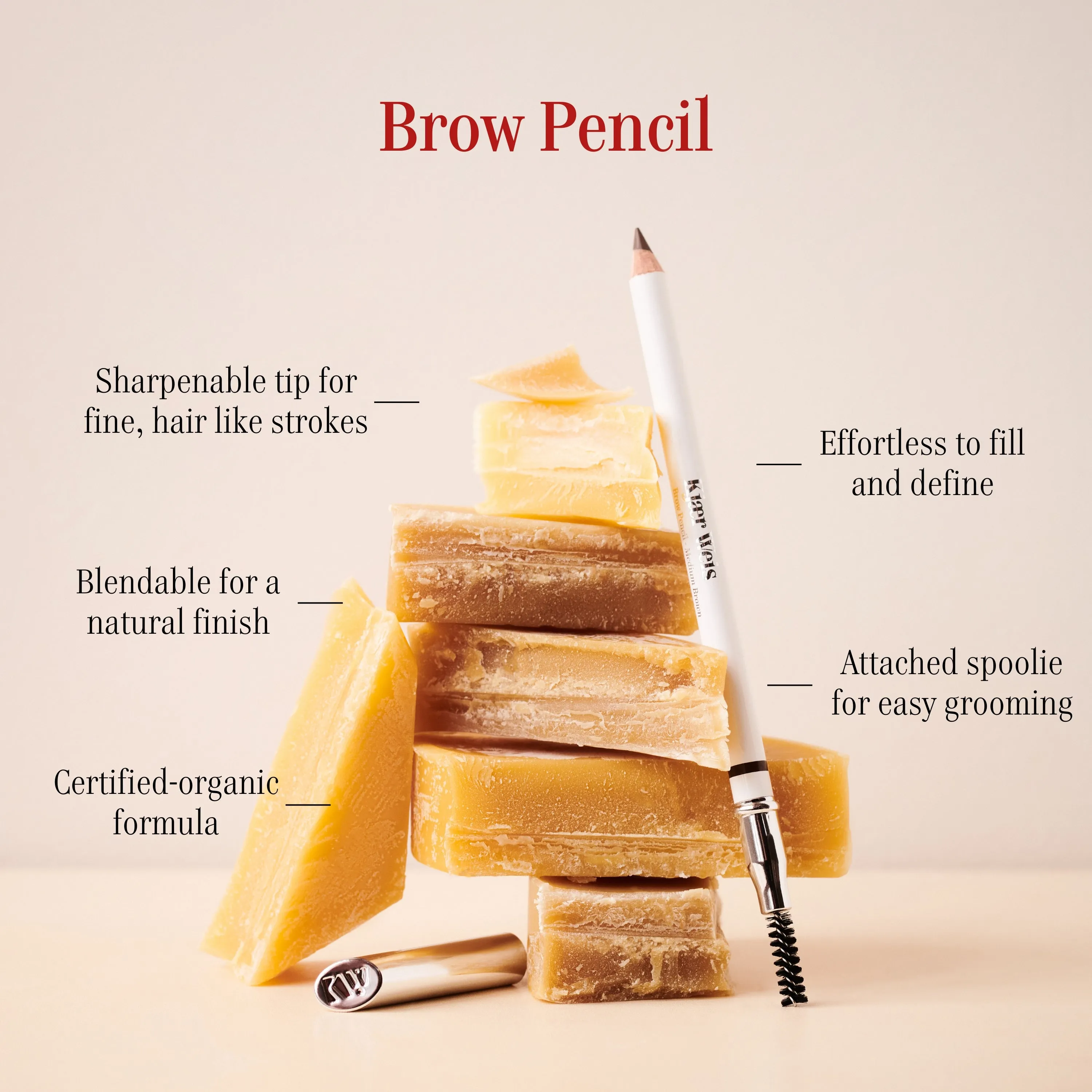Brow Pencil--Deep brown