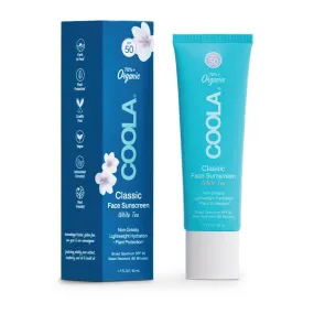 Classic Face Sunscreen - 50 SPF - White Tea