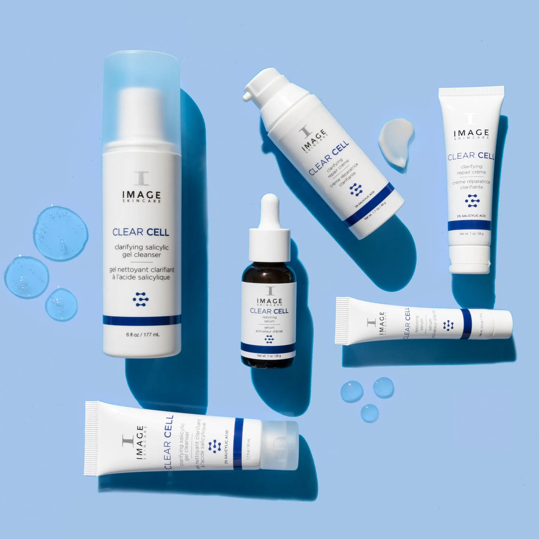 CLEAR CELL clarifying salicylic gel cleanser (travel-size)