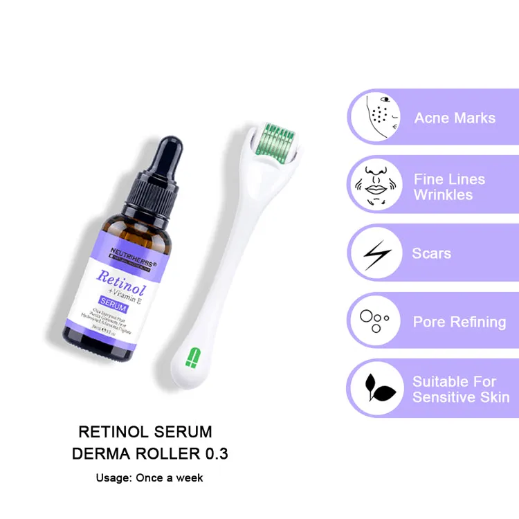Derma Roller 0.3mm For Sensitive Skin