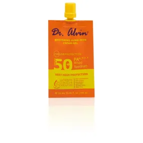 Dr. Alwin Whitening Sunscreen Cream Gel SPF 50   - 10ml