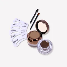 EYEBROW POWDER & GEL 2 IN 1 KIT