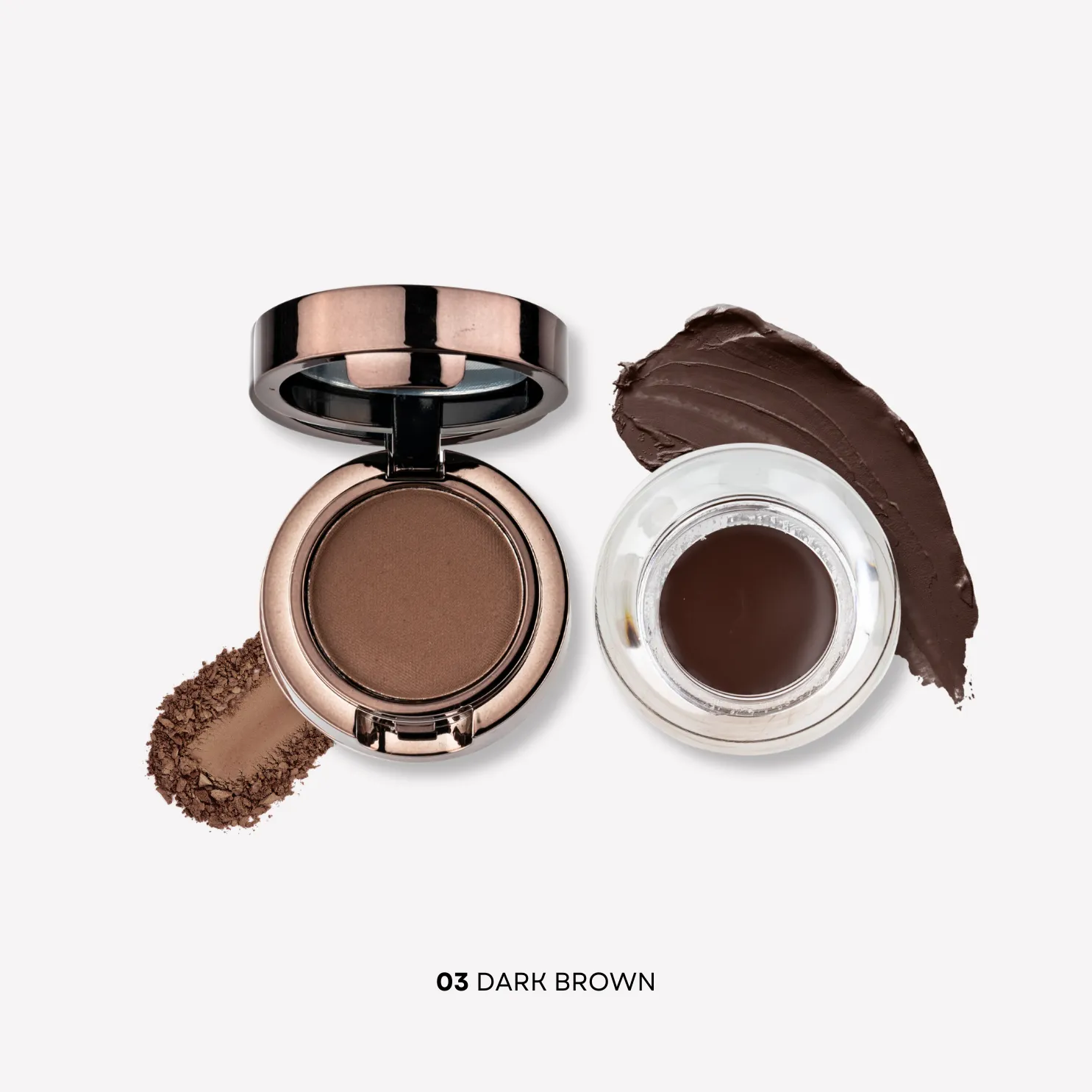 EYEBROW POWDER & GEL 2 IN 1 KIT