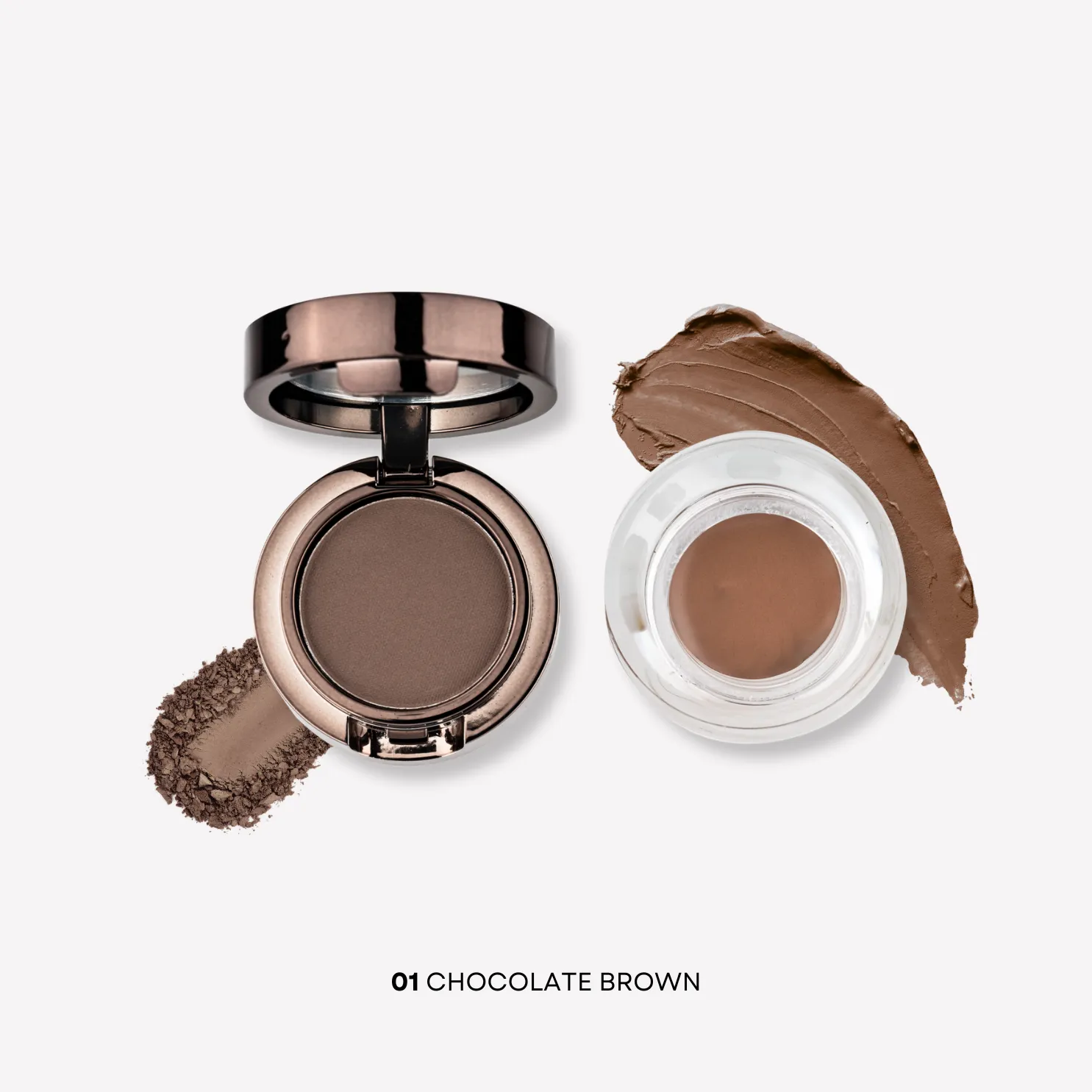 EYEBROW POWDER & GEL 2 IN 1 KIT