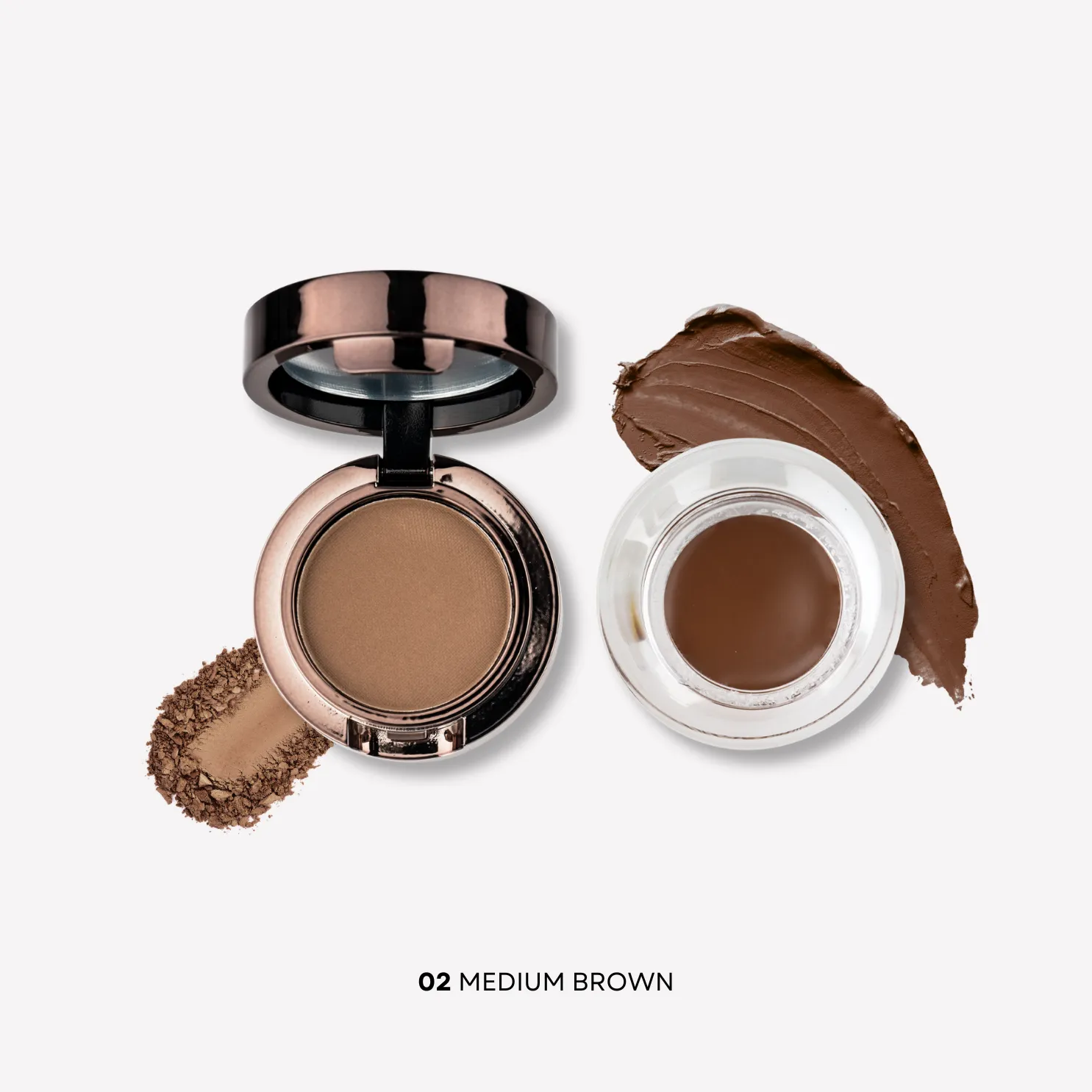EYEBROW POWDER & GEL 2 IN 1 KIT
