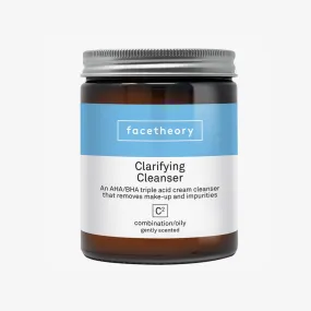 FACETHEORY CLARIFYING CLEANSER WITH GLYCOLIC, SALICYLIC & LACTIC ACID