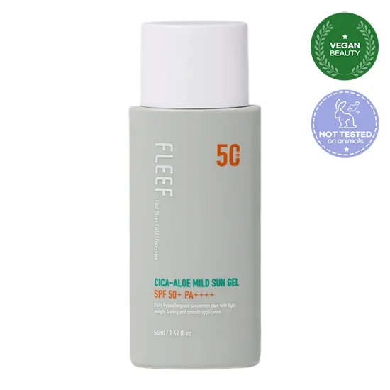 FLEEF Cica-Aloe Mild Sun Gel SPF 50  PA     50ml