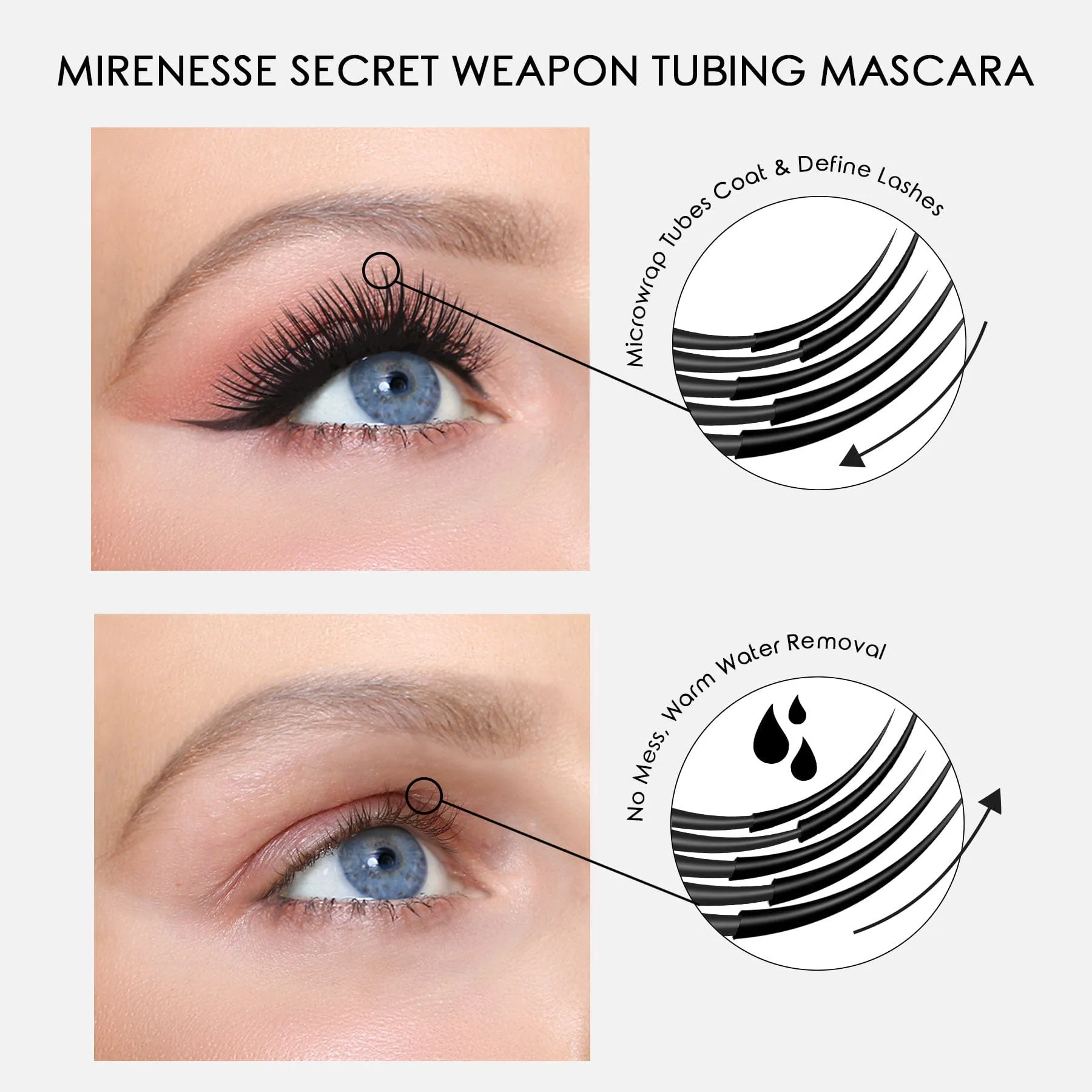 Full Size Secret Weapon 24hr Mascara   Ink Liner- Black