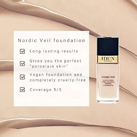 Idun Minerals Nordic Veil Foundation