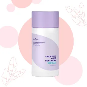 ISNTREE Onion Fresh Fluid Sun Cream SPF 50  PA     UVA/UVB
