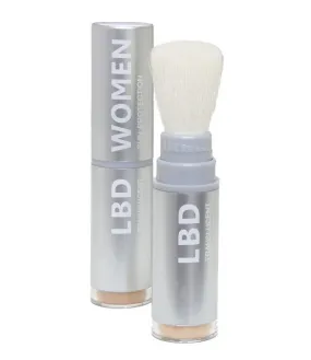 La Bella Donna Natural Mineral Women's Waterproof SPF 50 Powder Sunscreen with Exclusive Dial System Dispensing Brush | NON-NANO | NON-CHEMICAL | REEF SAFE - 5g (Fair Skin)