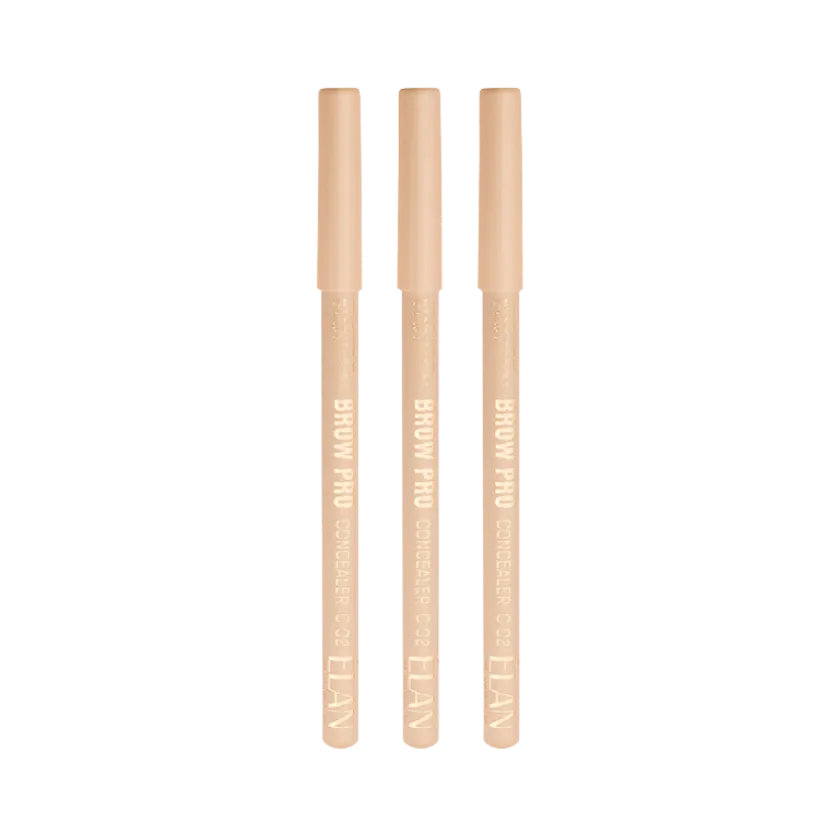 ÉLAN - Multi-purpose Concealer Pencil - Brow Pro Concealer - C 02 warm nude (Wholesale 3 pack, RRP $20.95 Each)