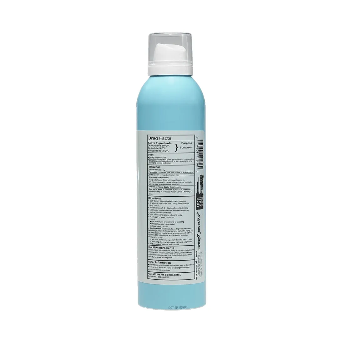 Land Shark Broad Spectrum Continuous Spray SPF50 Sprayable Sunscreen