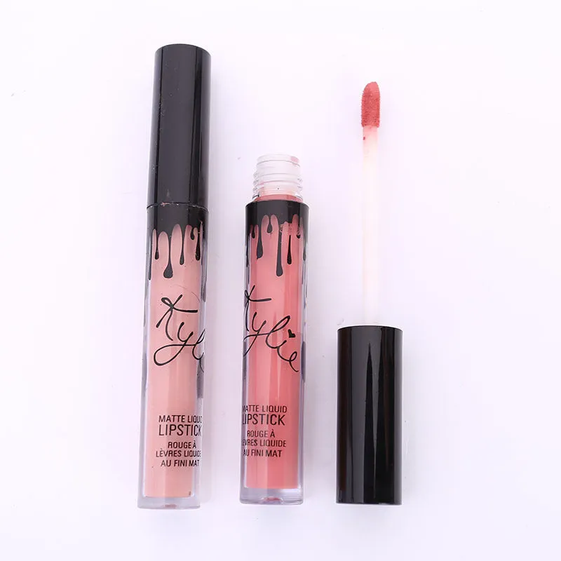 Lip Gloss 12 Bows Set Liquid Lipstick