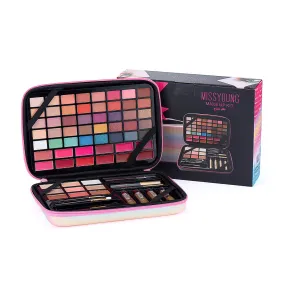 Lipstick Lip Glaze Eyebrow Pencil Highlighter Set