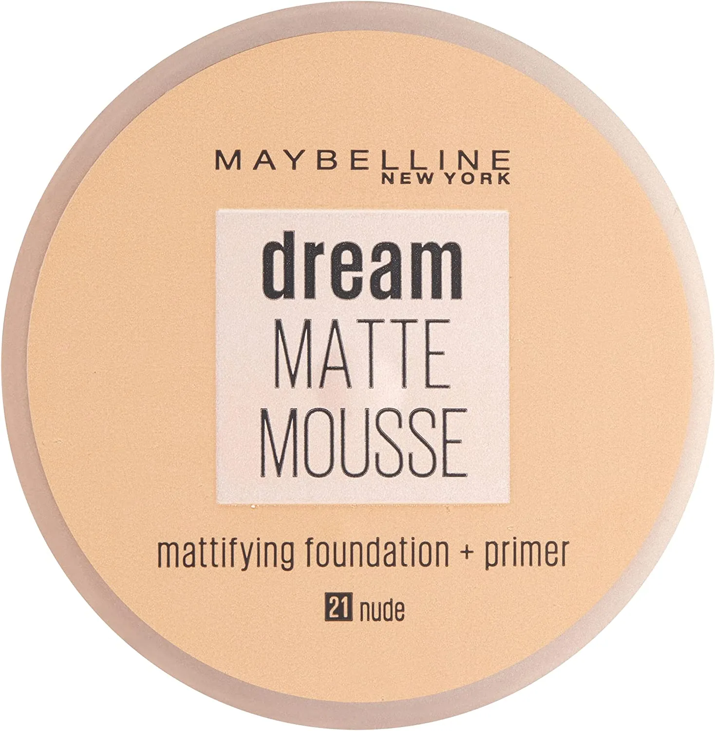 Maybelline Dream Matte Mousse Foundation 21 Nude