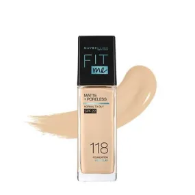 Maybelline New Fit Me Matte   Poreless Liquid Foundation SPF 22 - 118 Light Beige