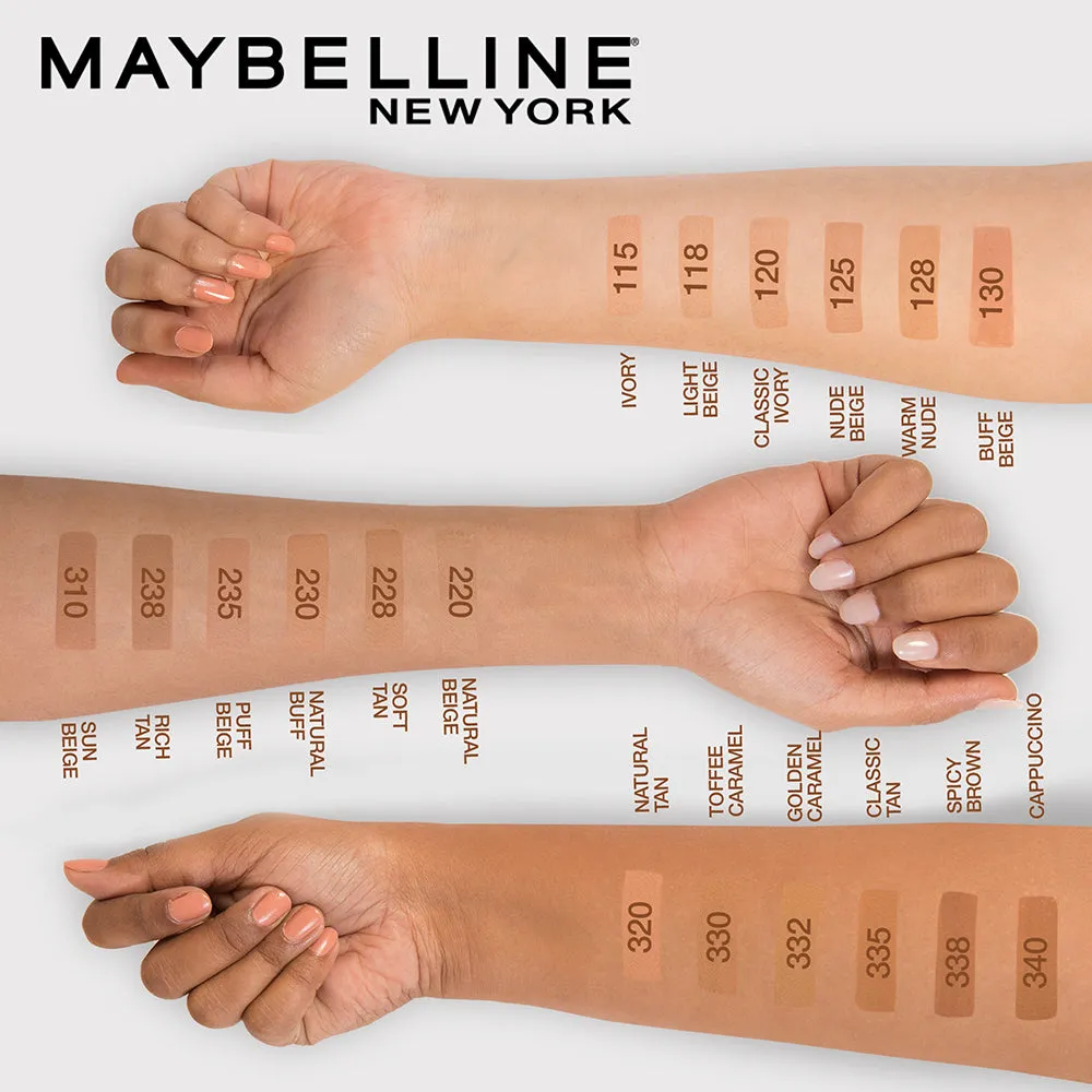 Maybelline New York Fit Me Matte   Poreless Liquid Foundation, 228 Soft Tan | Matte Foundation | Oil Control Foundation | Foundation With SPF, 30 ml