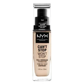 NYX - Can't Stop Won't Stop 24HR Full Coverage Foundation Pale - 1 fl oz (30 ml)