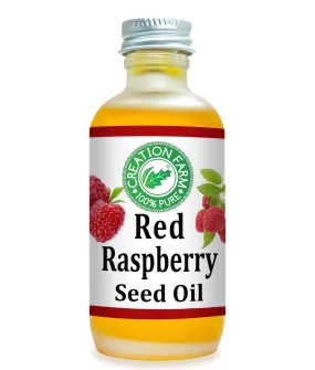 Red Raspberry Oil Virgin Cold Pressed 2 Oz de Aceite en Fro Virgen Aceite de Frambuesa Rojo