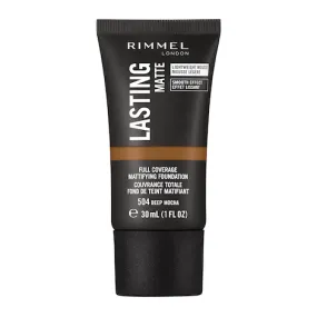 Rimmel Lasting Matte Foundation-504 Deep Mocha