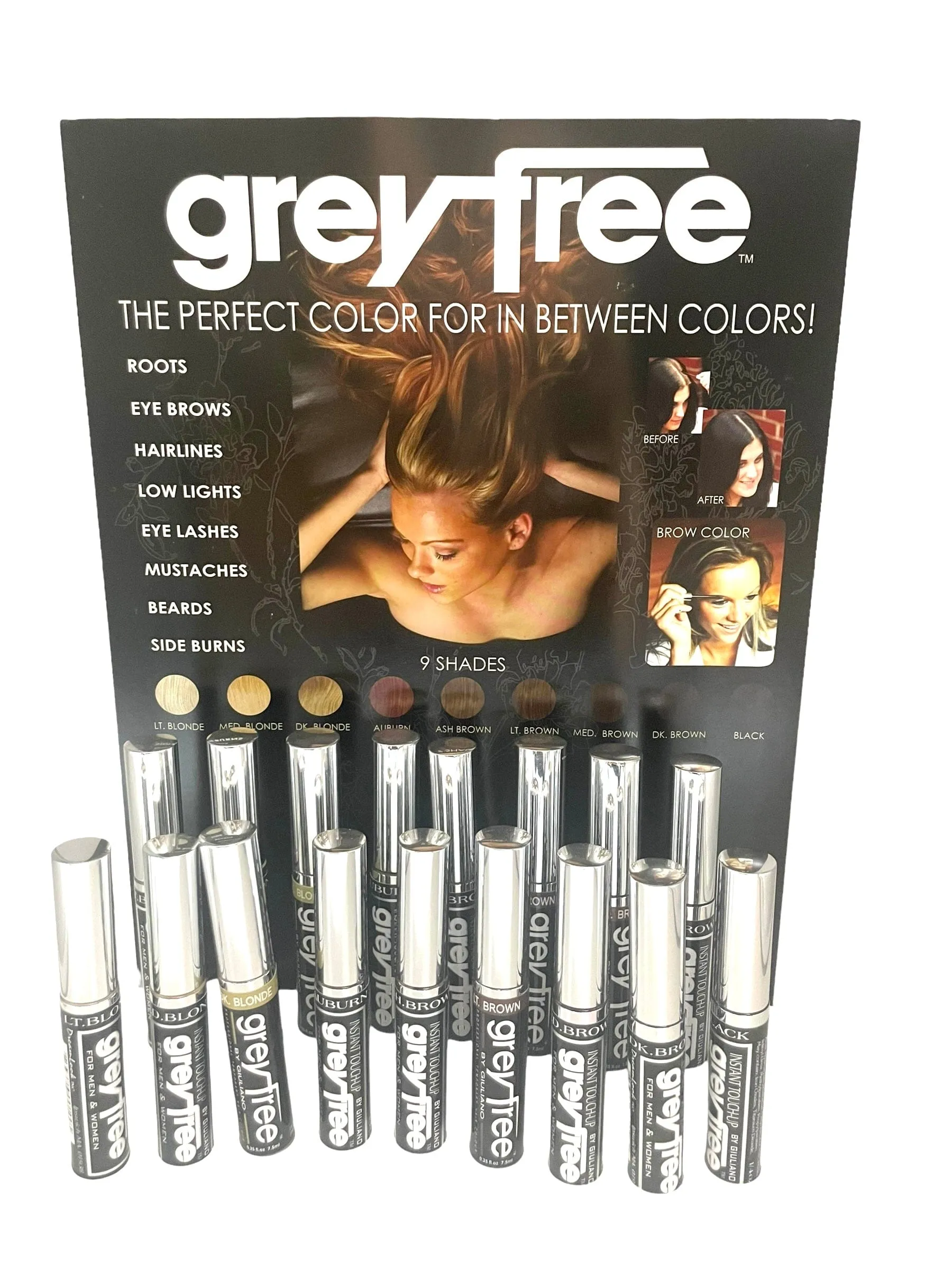Root Touch Up Grey Free Mascara 0.25oz