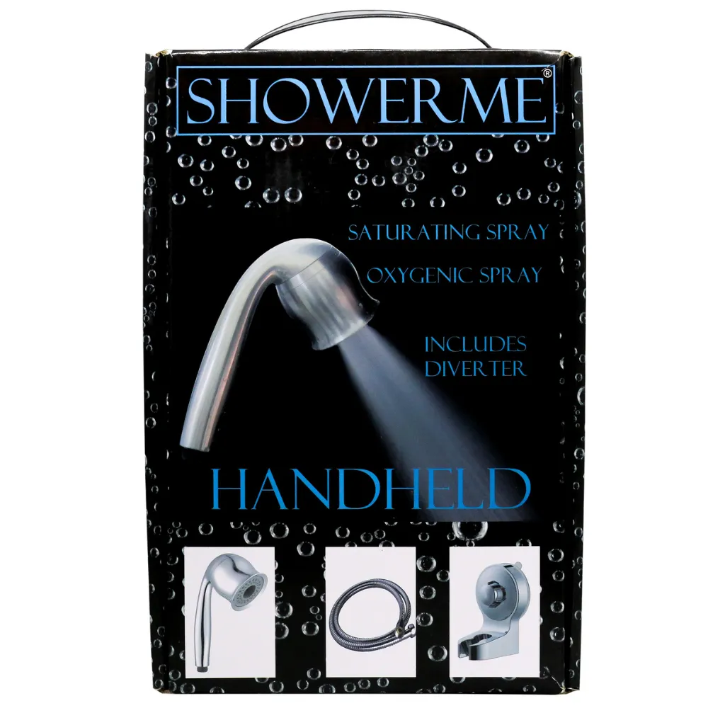ShowerMe® Handheld Shower Head Black Matte
