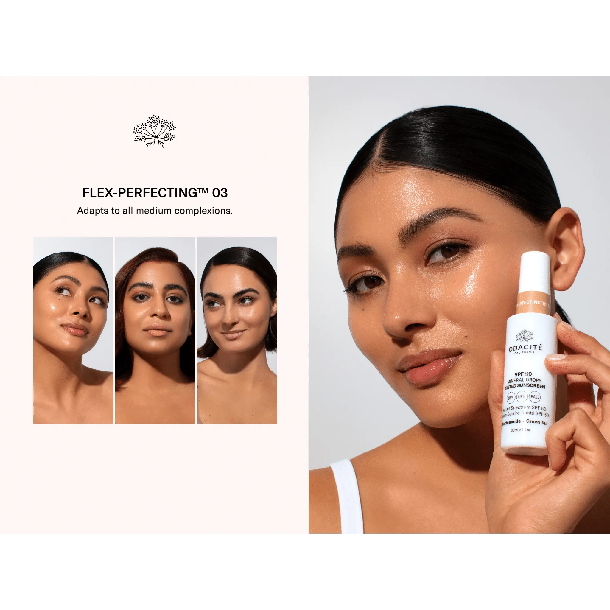 SPF 50 Flex-Perfecting™.