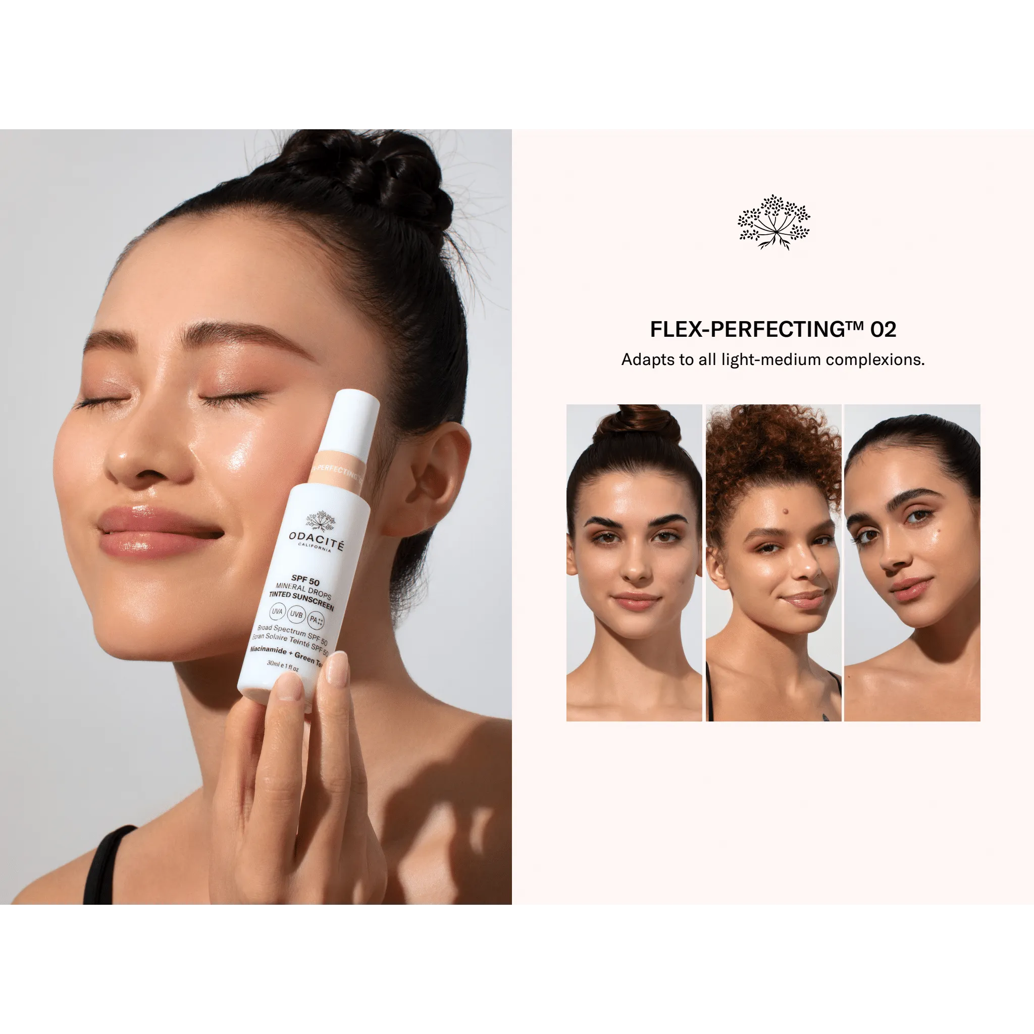 SPF 50 Flex-Perfecting™.
