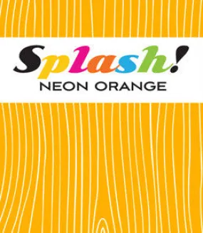 splash - neon orange