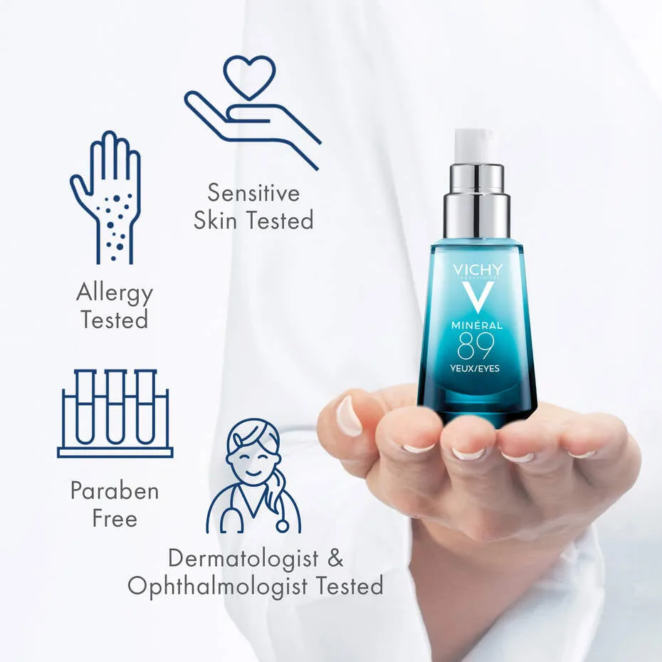 VICHY Mineral 89 Eyes Repairing Eye Fortifier جل العيون من فيجي