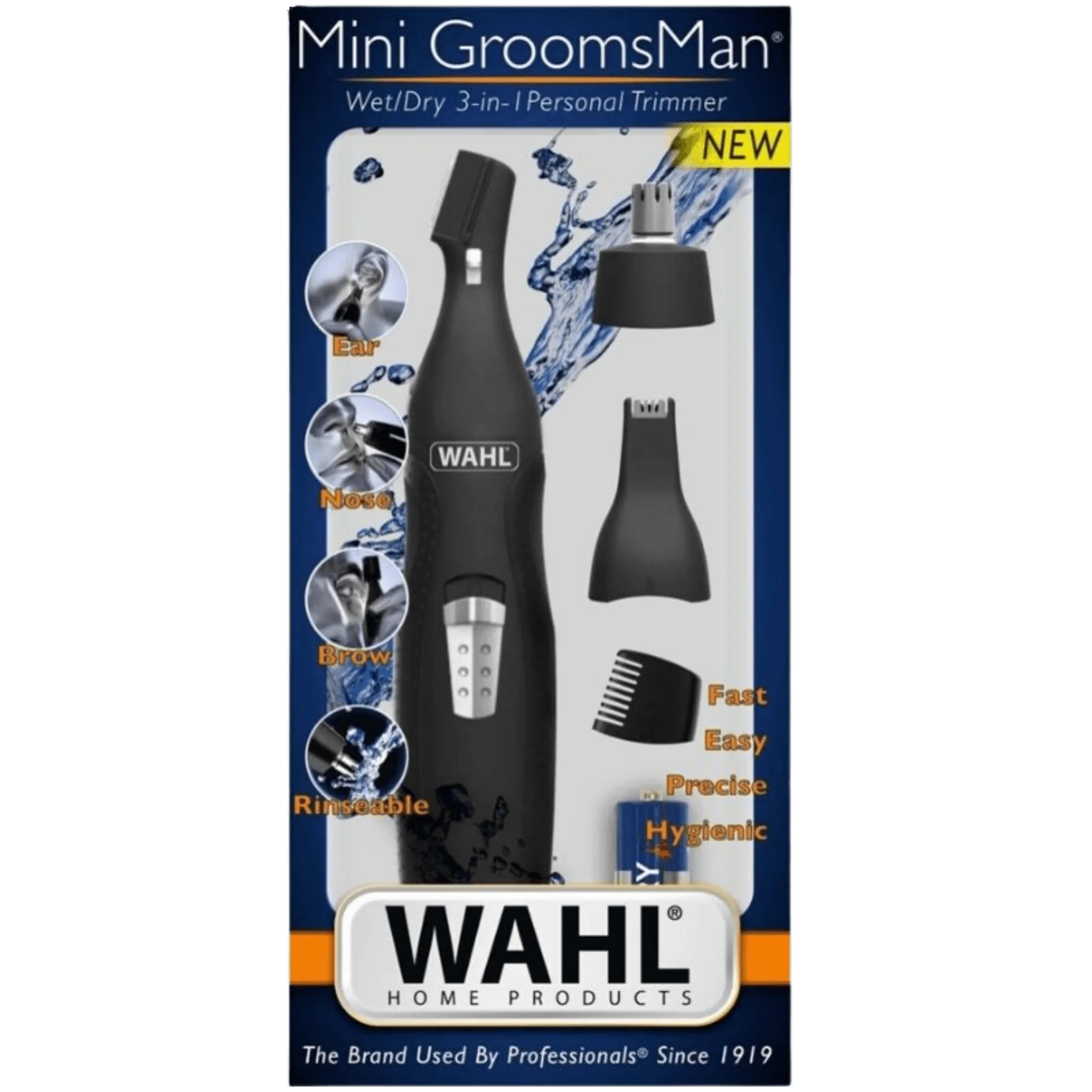 Wahl Ear Nose & Brow Mini Groomsman Trimmer WA5608-512
