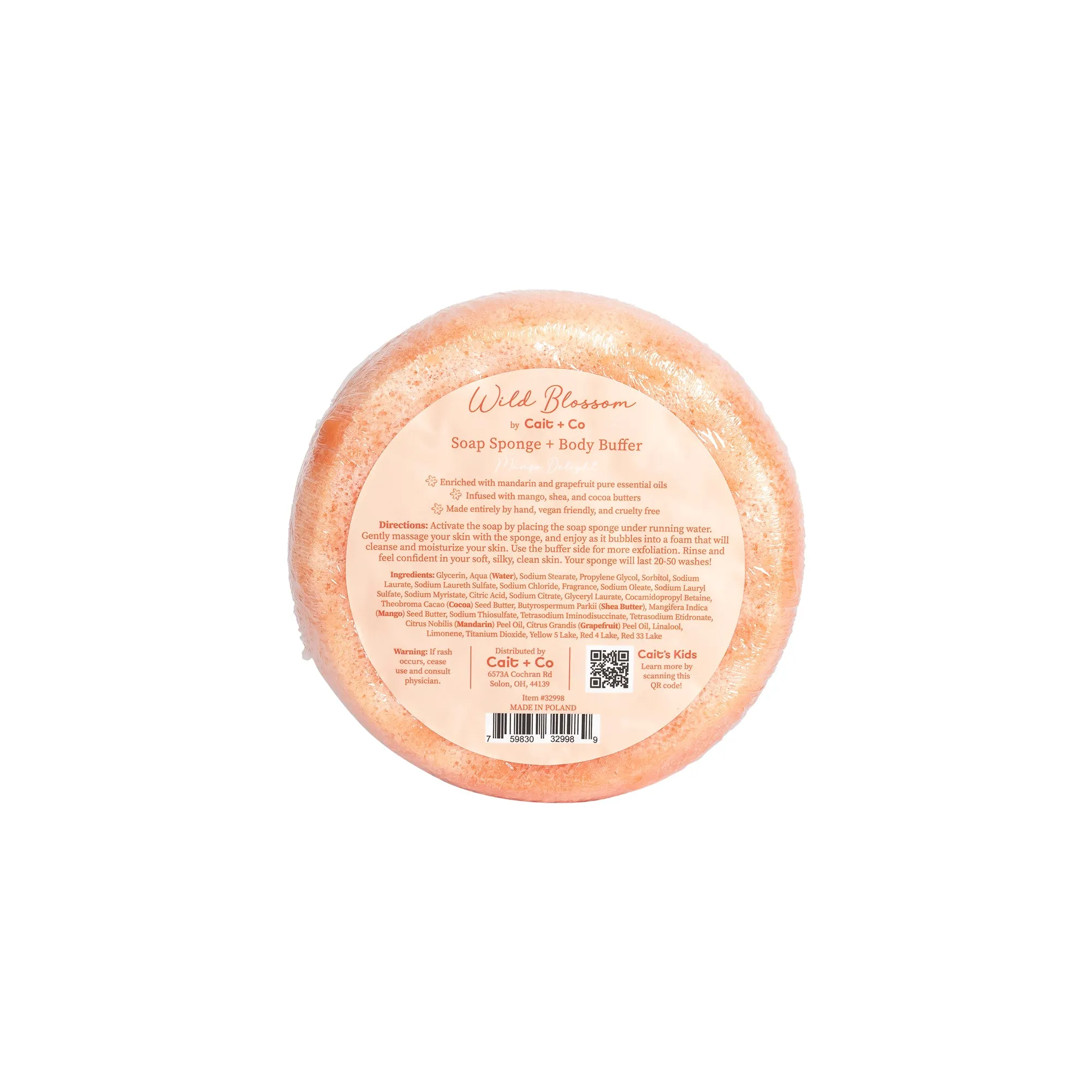 Wild Blossom Body Buffer - Mango Delight
