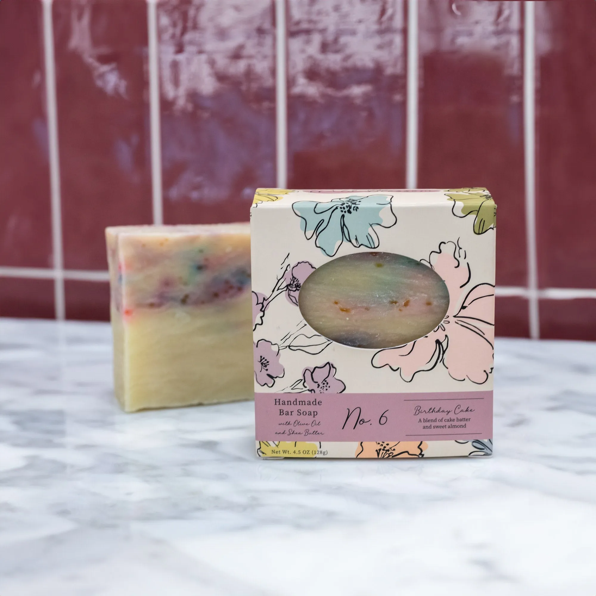 Wild Blossom Soap No. 6 - Birthday Cake